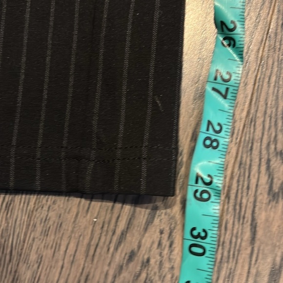 Jules & Leopold Stripped tailored Sloane High rise lwide leg dress pants Sz L - Picture 9 of 13